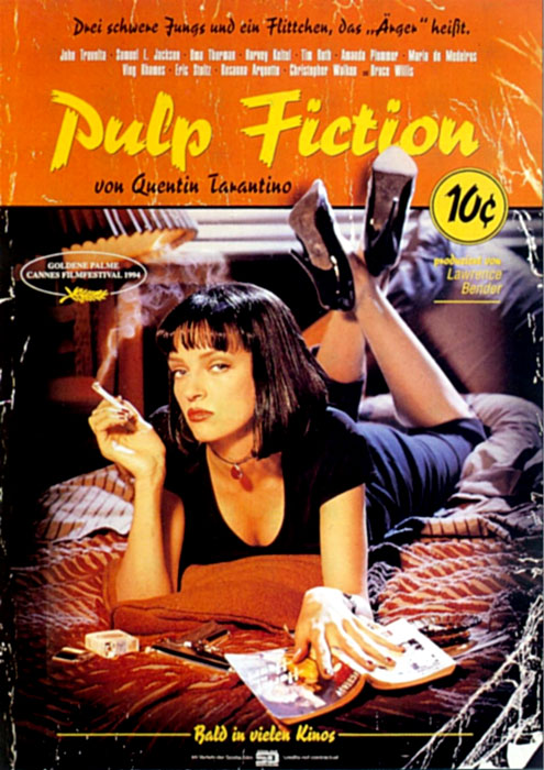 Plakat zum Film: Pulp Fiction