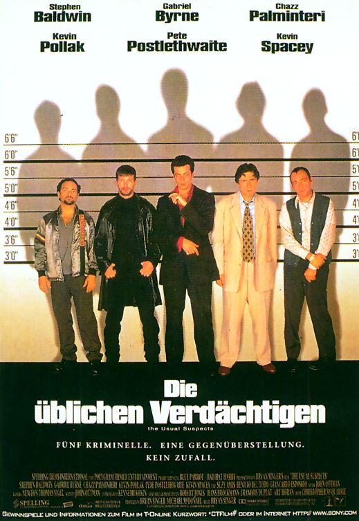 Plakat zum Film: üblichen Verdächtigen, Die