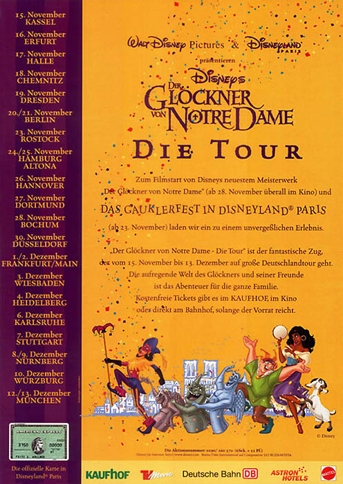 Plakat zum Film: Glöckner von Notre Dame, Der