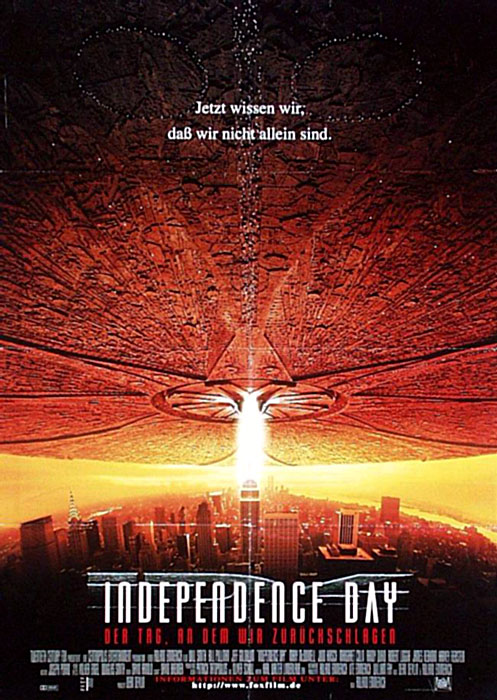 Filmplakat Independence Day (1996) Plakat 1 von 3 FilmposterArchiv