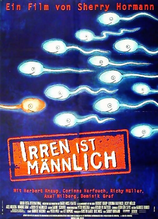 Plakat zum Film: Irren ist männlich