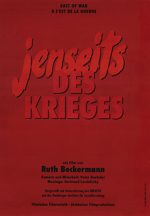 Plakat zum Film: Jenseits des Krieges