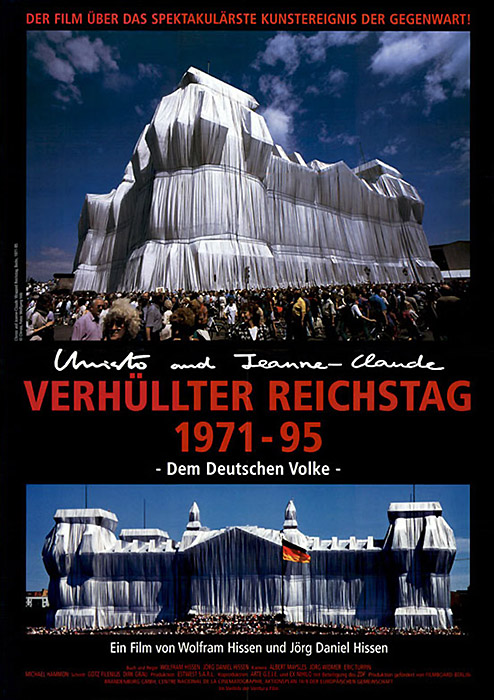Plakat zum Film: Verhüllter Reichstag 1971-95 - Dem deutschen Volke