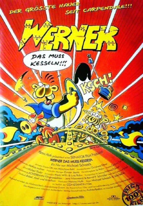 Plakat zum Film: Werner - Das muss kesseln!!!