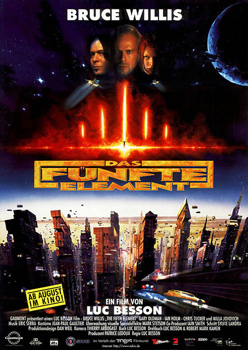 Poster zum Film: fünfte Element, Das Plakat zum Film: fünfte Element, Das