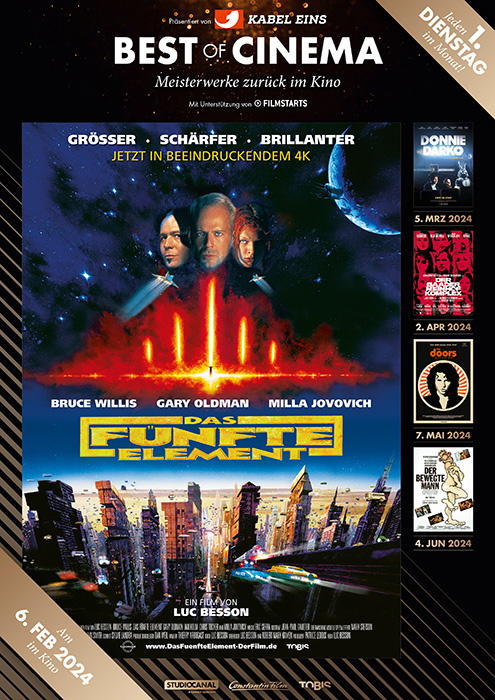 Poster zum Film: fünfte Element, Das Plakat zum Film: fünfte Element, Das