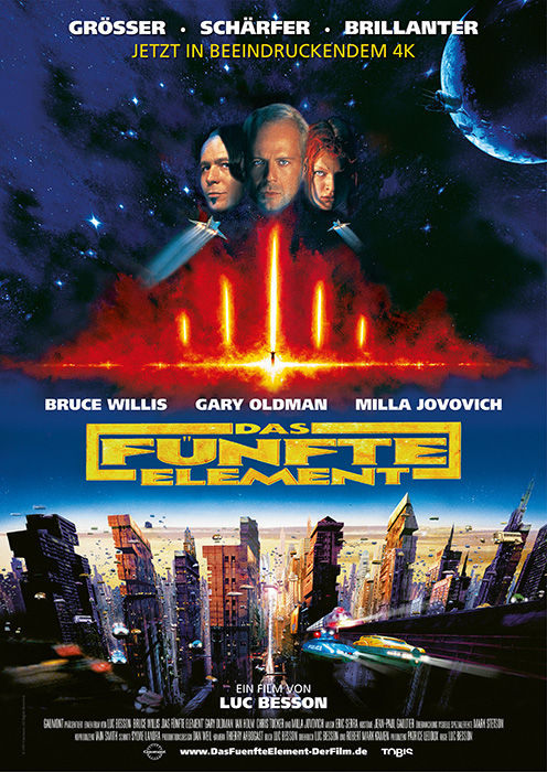 Poster zum Film: fünfte Element, Das Plakat zum Film: fünfte Element, Das