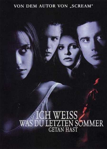 Plakat zum Film: Ich weiß, was Du letzten Sommer getan hast