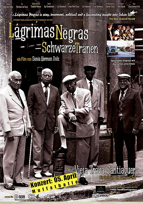 Plakat zum Film: Lagrimas Negras - Schwarze Tränen