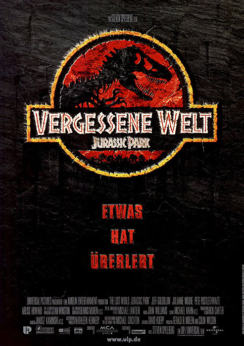 Poster zum Film: Vergessene Welt: Jurassic Park Plakat zum Film: Vergessene Welt: Jurassic Park
