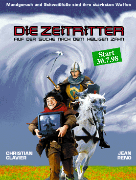 Plakat zum Film: Zeitritter, Die - Auf der Suche nach dem hlgn Zahn