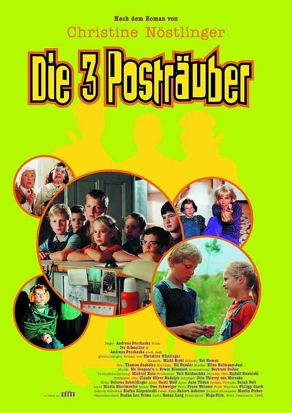 Plakat zum Film: drei Posträuber, Die