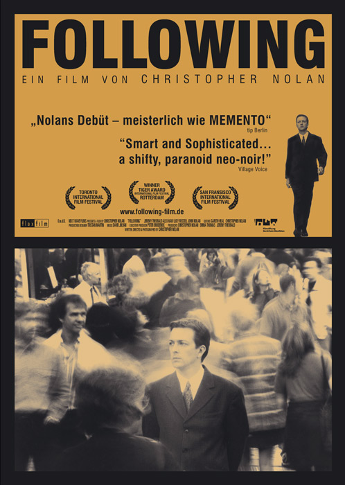 Plakat zum Film: Following