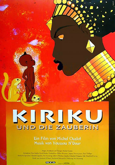 Plakat zum Film: Kiriku und die Zauberin