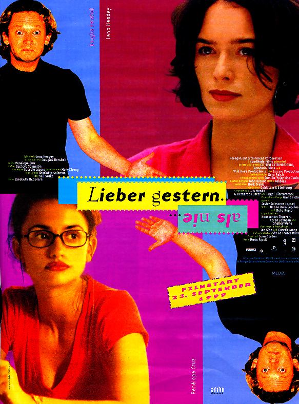 Plakat zum Film: Lieber gestern als nie...