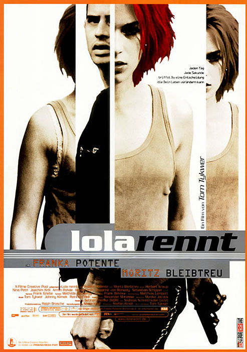 Plakat zum Film: Lola rennt