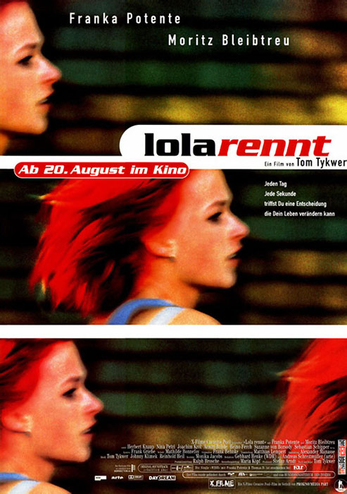 Plakat zum Film: Lola rennt