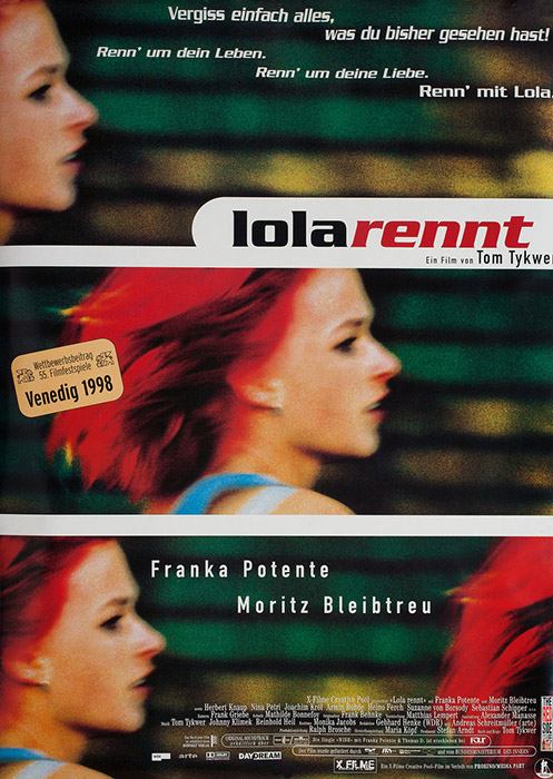 Plakat zum Film: Lola rennt