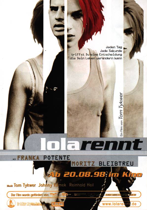 Plakat zum Film: Lola rennt