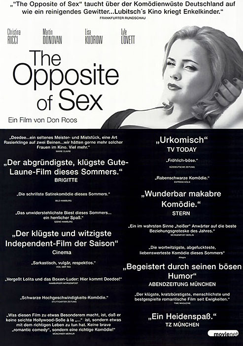Plakat zum Film: Gegenteil von Sex, Das