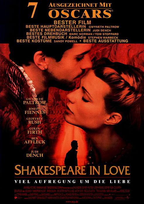 Plakat zum Film: Shakespeare in Love