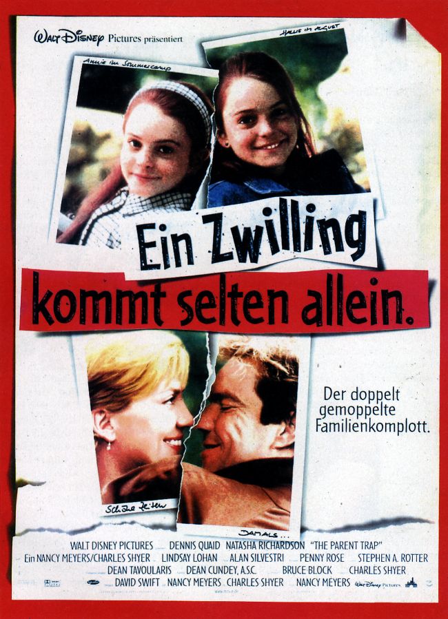 Plakat zum Film: Zwilling kommt selten allein, Ein