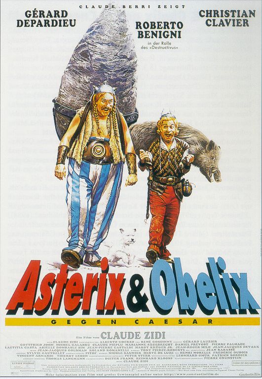 Plakat zum Film: Asterix & Obelix gegen Caesar