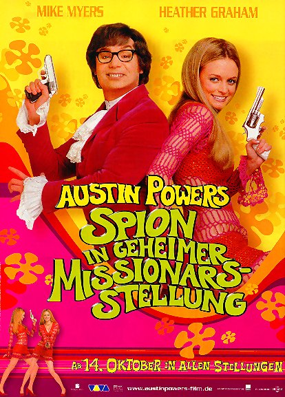 Plakat zum Film: Austin Powers - Spion in geheimer Missionarsstellung