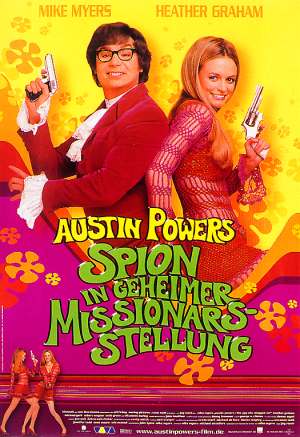 Plakat zum Film: Austin Powers - Spion in geheimer Missionarsstellung