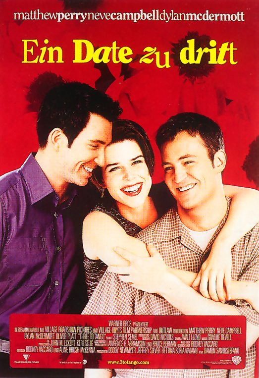 Poster zum Film: Date zu dritt, Ein Plakat zum Film: Date zu dritt, Ein