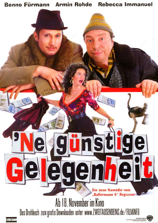 Plakat zum Film: 'Ne günstige Gelegenheit