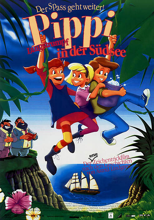 Plakat zum Film: Pippi Langstrumpf in der Südsee