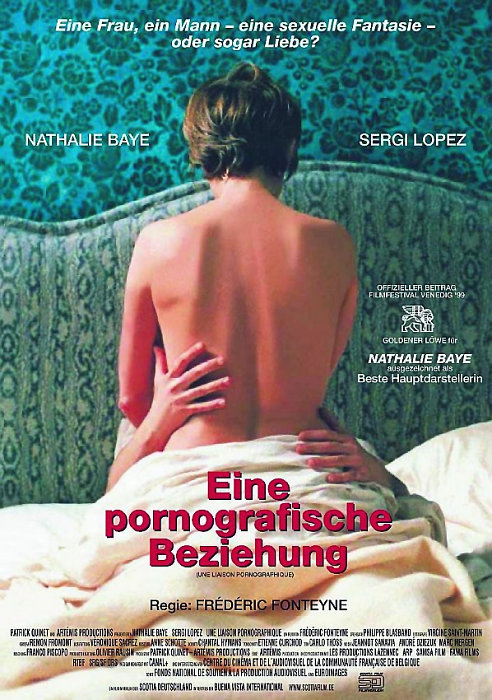 Plakat zum Film: pornographische Beziehung, Eine