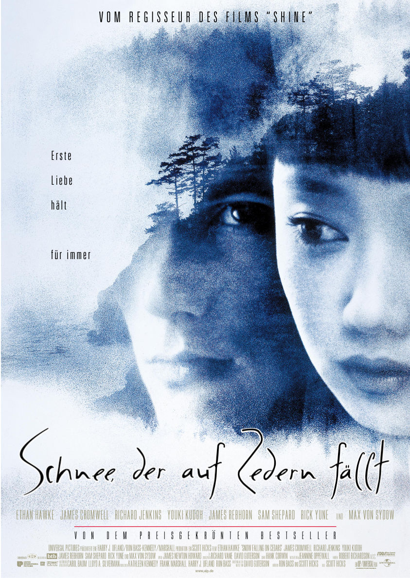 Plakat zum Film: Schnee, der auf Zedern fällt