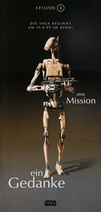 Poster zum Film: Star Wars: Episode I - Die dunkle Bedrohung Plakat zum Film: Star Wars: Episode I - Die dunkle Bedrohung