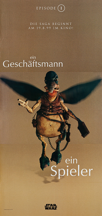 Poster zum Film: Star Wars: Episode I - Die dunkle Bedrohung Plakat zum Film: Star Wars: Episode I - Die dunkle Bedrohung