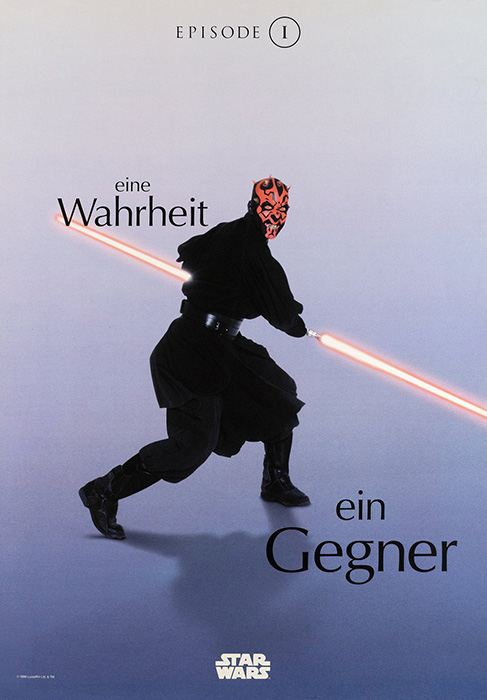 Poster zum Film: Star Wars: Episode I - Die dunkle Bedrohung Plakat zum Film: Star Wars: Episode I - Die dunkle Bedrohung