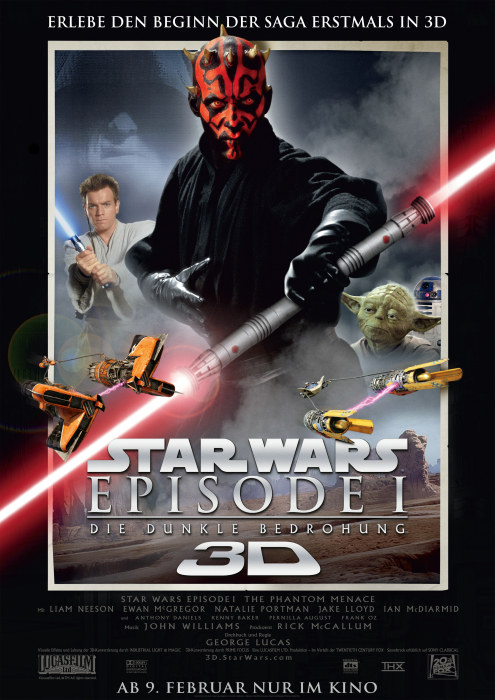 Poster zum Film: Star Wars: Episode I - Die dunkle Bedrohung Plakat zum Film: Star Wars: Episode I - Die dunkle Bedrohung