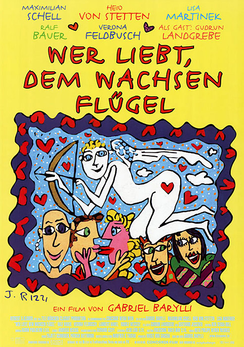 Plakat zum Film: Wer liebt, dem wachsen Flügel...