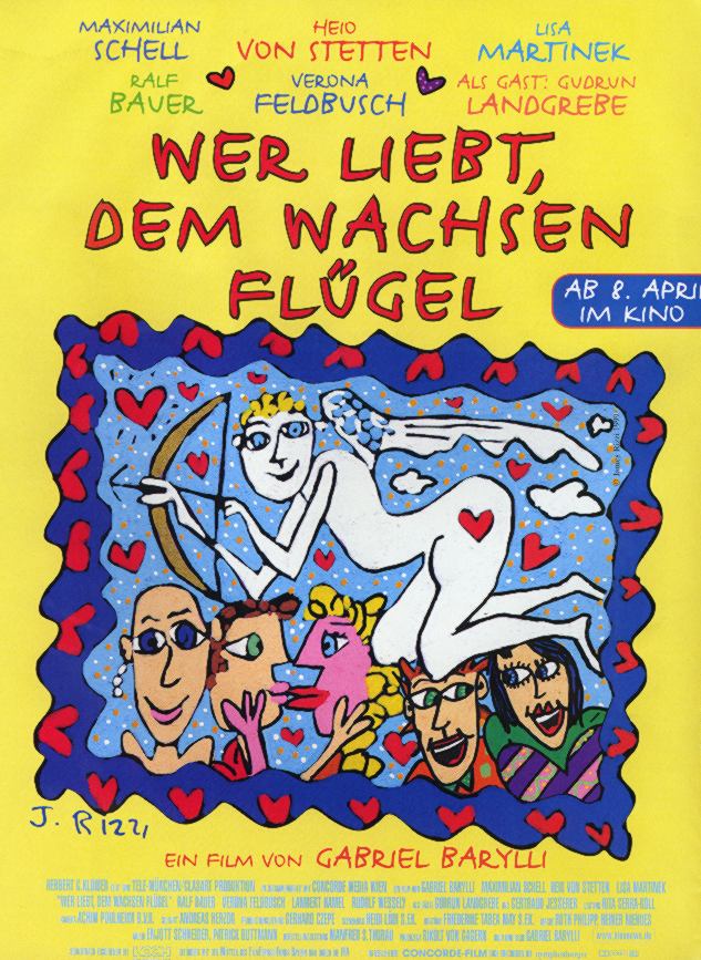Plakat zum Film: Wer liebt, dem wachsen Flügel...