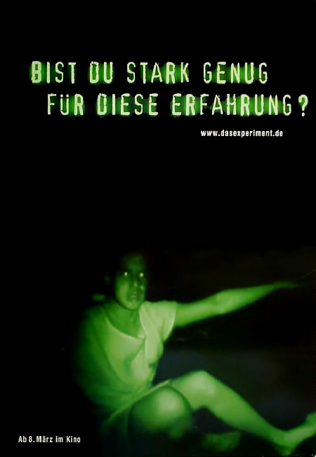 Poster zum Film: Experiment, Das Plakat zum Film: Experiment, Das
