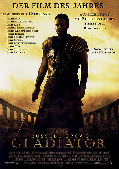 Plakat zum Film: Gladiator