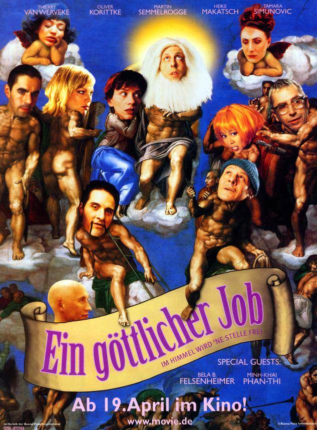 Plakat zum Film: göttlicher Job, Ein