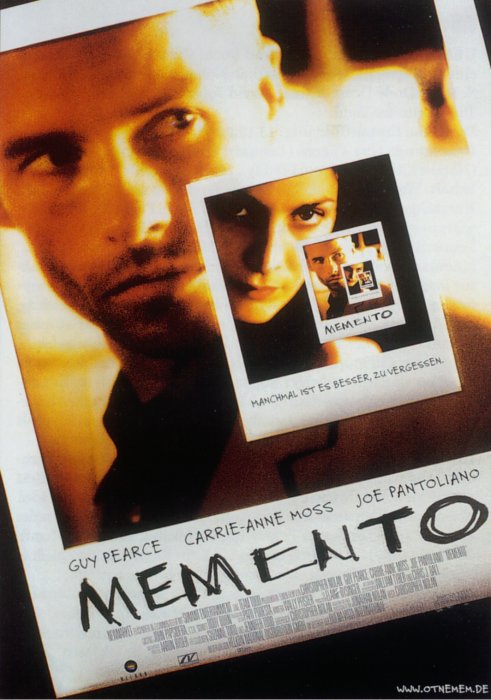Poster zum Film: Memento Plakat zum Film: Memento