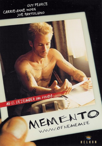 Plakat zum Film: Memento