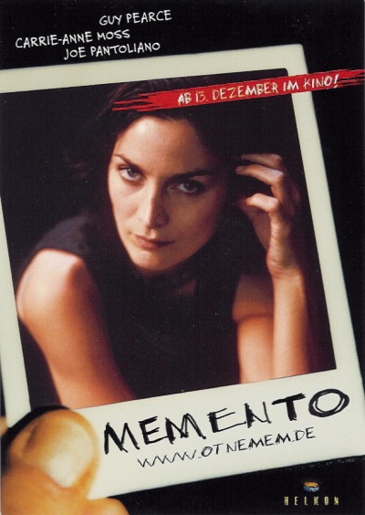 Plakat zum Film: Memento