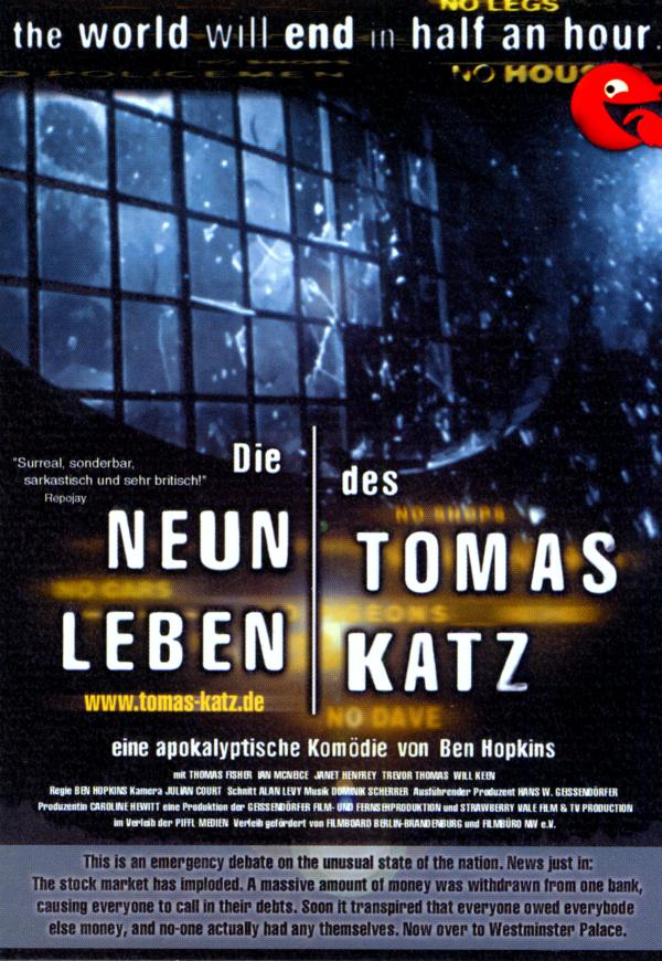 Plakat zum Film: neun Leben des Tomas Katz, Die