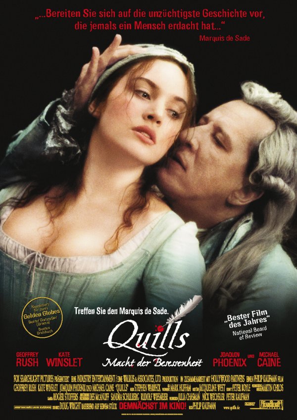 Plakat zum Film: Quills - Macht der Besessenheit