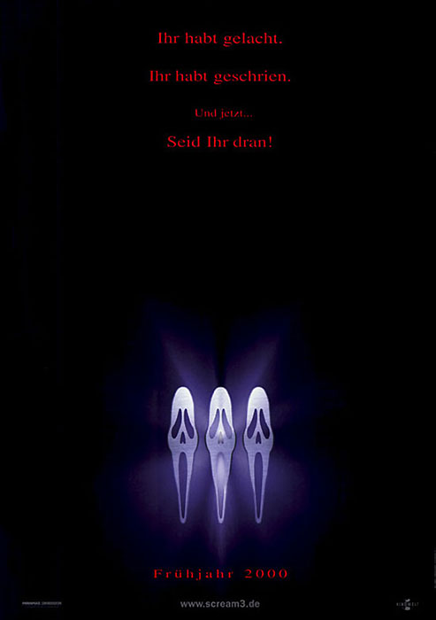 Poster zum Film: Scream 3 Plakat zum Film: Scream 3
