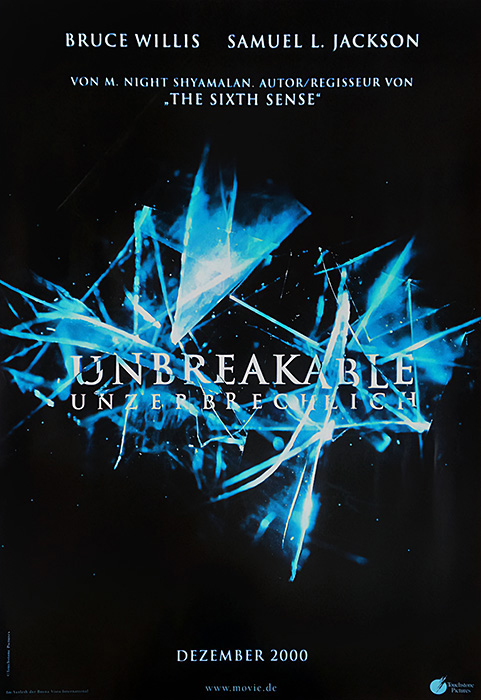 Plakat zum Film: Unbreakable